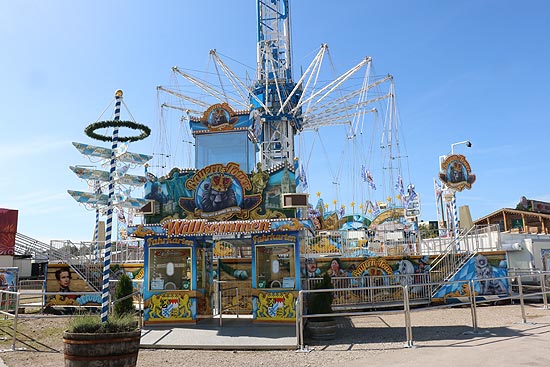 Oktoberfest 2019 Neuheit:  Kettenflieger "Bayern Tower"  von Alfons Egen Kaiser